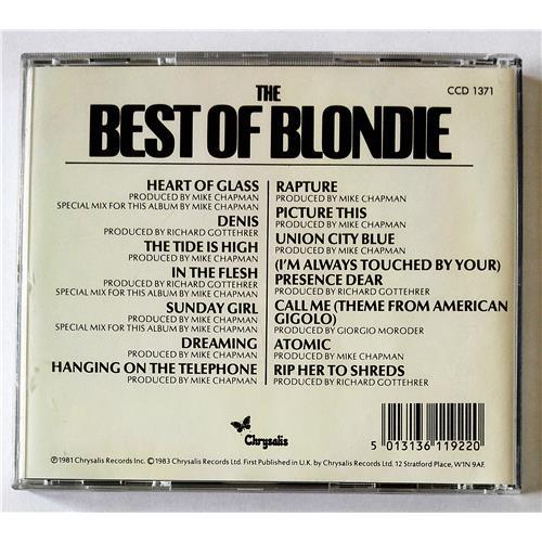  CD Audio  Blondie – The Best Of Blondie picture in  Vinyl Play магазин LP и CD  07834  1 