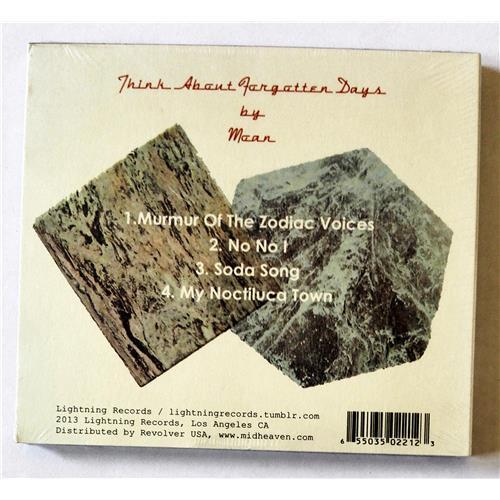 Картинка  CD Audio  CD - Moan – Think About Forgotten Days в  Vinyl Play магазин LP и CD   08134 1 