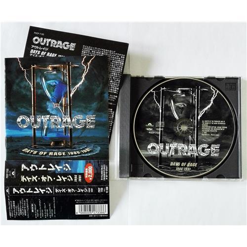 CD Audio  CD - Outrage – Days Of Rage 1986-1991 в Vinyl Play магазин LP и CD  08762 