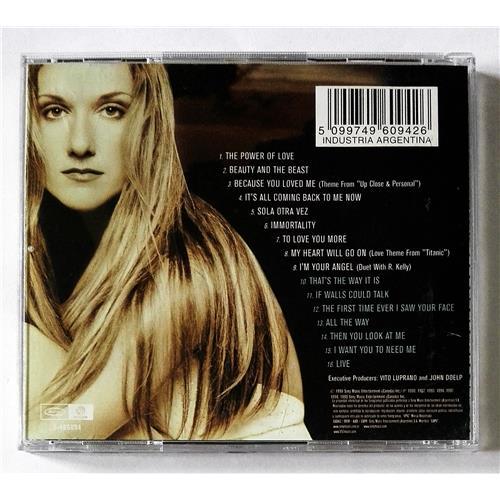 Картинка  CD Audio  Celine Dion – All The Way... A Decade Of Song в  Vinyl Play магазин LP и CD   08202 1 