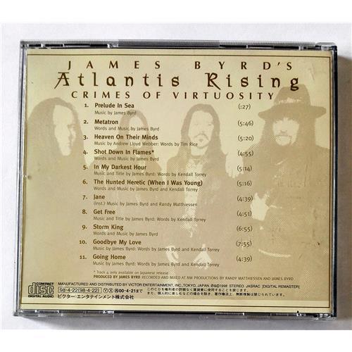 Картинка  CD Audio  James Byrd's Atlantis Rising – Crimes Of Virtuosity в  Vinyl Play магазин LP и CD   08176 1 