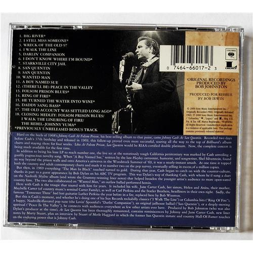 Картинка  CD Audio  Johnny Cash – At San Quentin (The Complete 1969 Concert) в  Vinyl Play магазин LP и CD   08284 1 