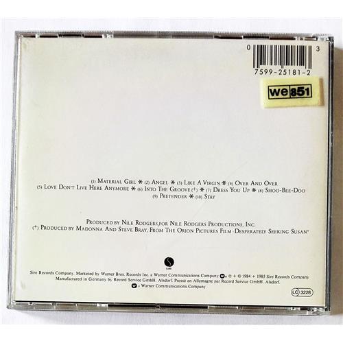 Картинка  CD Audio  Madonna – Like A Virgin в  Vinyl Play магазин LP и CD   09186 1 