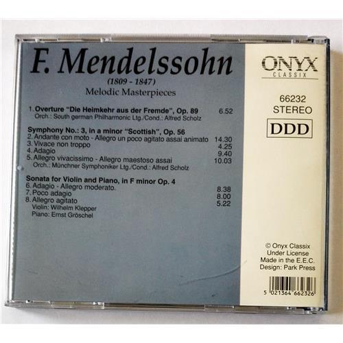 Картинка  CD Audio  Mendelssohn – Melodic Masterpieces в  Vinyl Play магазин LP и CD   07883 1 