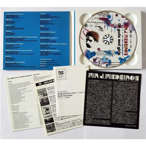 Картинка  CD Audio  Mr. J. Medeiros – Of Gods And Girls в  Vinyl Play магазин LP и CD   08329 1 