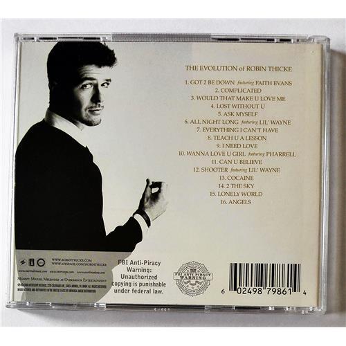 Картинка  CD Audio  Robin Thicke – The Evolution Of Robin Thicke в  Vinyl Play магазин LP и CD   07925 1 