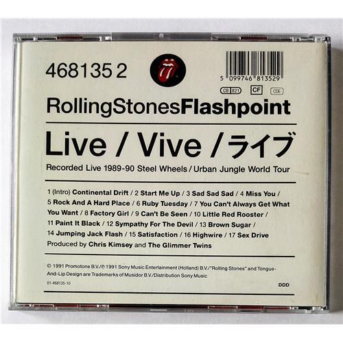 Картинка  CD Audio  The Rolling Stones – Flashpoint в  Vinyl Play магазин LP и CD   07827 1 
