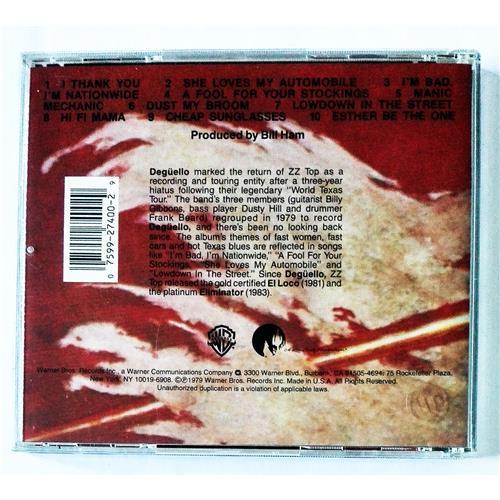 Картинка  CD Audio  ZZ Top – Deguello в  Vinyl Play магазин LP и CD   08727 1 