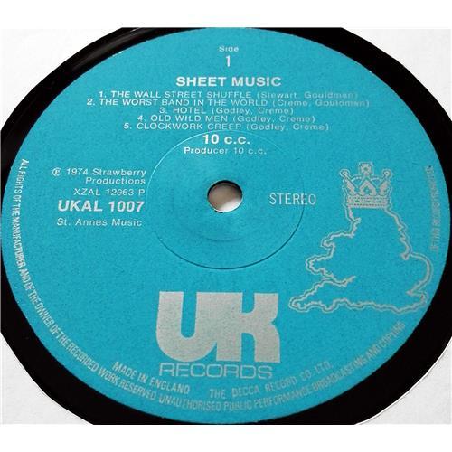 Картинка  Виниловые пластинки  10cc – Sheet Music / UKAL 1007 в  Vinyl Play магазин LP и CD   08614 2 
