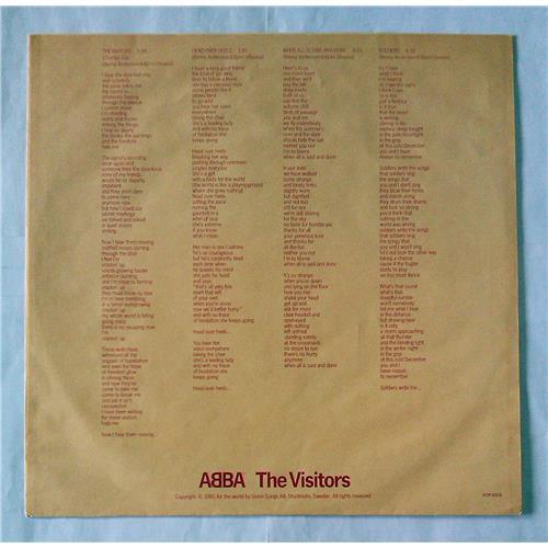 Картинка  Виниловые пластинки  ABBA – The Visitors / DSP-8006 в  Vinyl Play магазин LP и CD   07033 4 