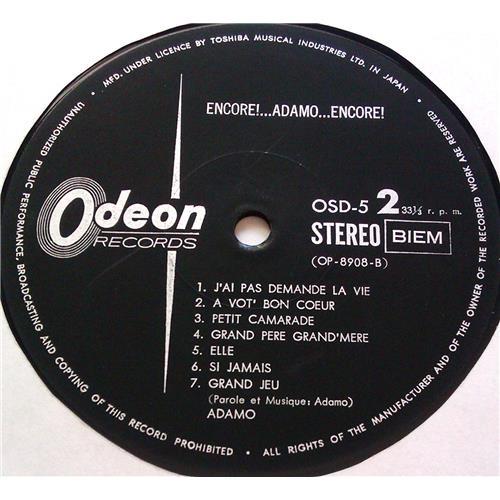  Vinyl records  Adamo – Encore!....Adamo....Encore! / OSD-5 picture in  Vinyl Play магазин LP и CD  05590  5 