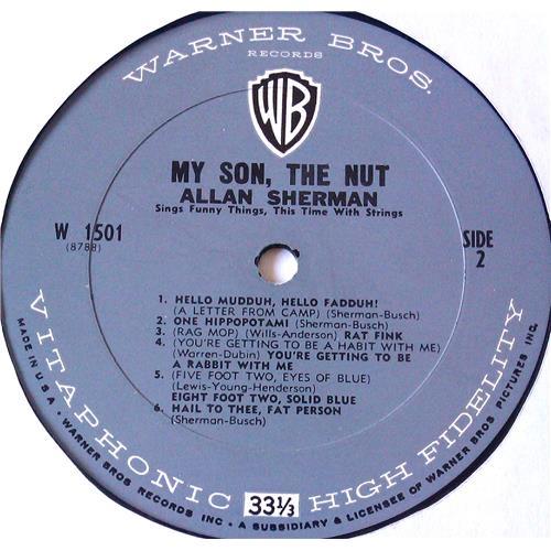 Картинка  Виниловые пластинки  Allan Sherman – My Son, The Nut / W 1501 в  Vinyl Play магазин LP и CD   05827 3 