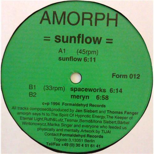  Vinyl records  Amorph – Sunflow / form 012 picture in  Vinyl Play магазин LP и CD  04863  3 