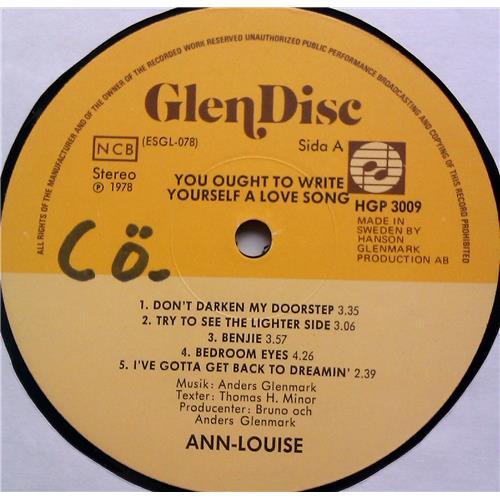  Vinyl records  Ann-Louise – You Ought To Write Yourself A Love Song / HGP 3009 picture in  Vinyl Play магазин LP и CD  06725  4 