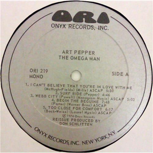  Vinyl records  Art Pepper – The Omega Man / ORI 219 picture in  Vinyl Play магазин LP и CD  04605  2 