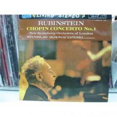 Arthur Rubinstein, Stanislaw Skrowaczewski, The New Symphony Orchestra Of London – Chopin Concerto No. 1 / SHP-2101
