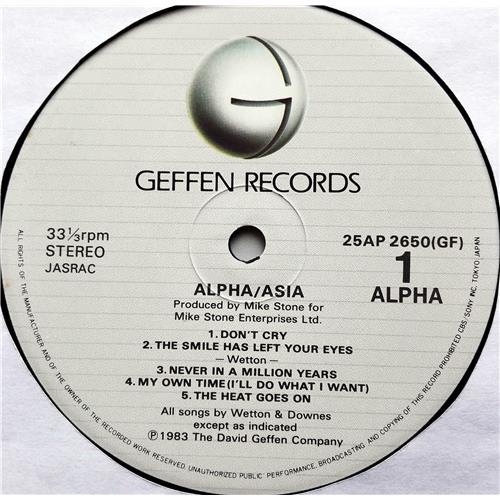 Картинка  Виниловые пластинки  Asia – Alpha / 25AP 2650 в  Vinyl Play магазин LP и CD   07495 6 