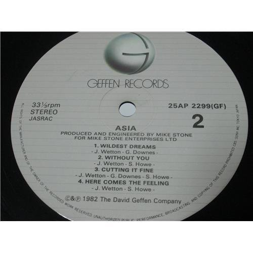  Vinyl records  Asia – Asia / 25AP 2299 picture in  Vinyl Play магазин LP и CD  00038  3 