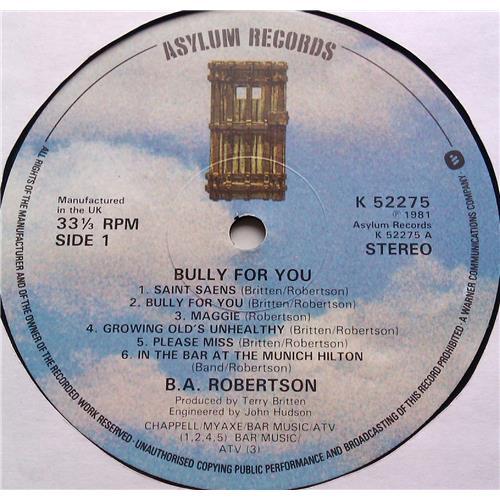  Vinyl records  B. A. Robertson – Bully For You / K52275 picture in  Vinyl Play магазин LP и CD  06616  4 