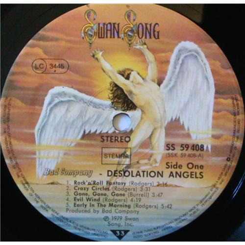  Vinyl records  Bad Company – Desolation Angels / SS 59 408 picture in  Vinyl Play магазин LP и CD  04189  2 
