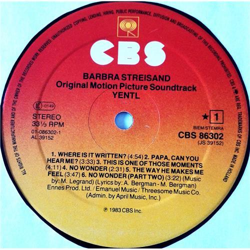  Vinyl records  Barbra Streisand – Yentl - Original Motion Picture Soundtrack / CBS 86302 picture in  Vinyl Play магазин LP и CD  07270  6 