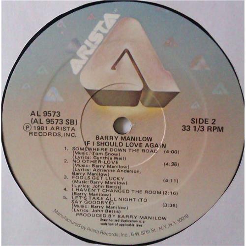Картинка  Виниловые пластинки  Barry Manilow – If I Should Love Again / AL 9573 в  Vinyl Play магазин LP и CD   04427 5 