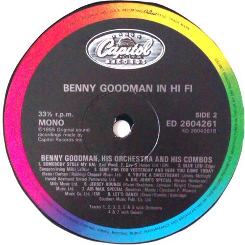 Картинка  Виниловые пластинки  Benny Goodman – B.G. In Hi-Fi / ED 26 0426 1 в  Vinyl Play магазин LP и CD   04579 3 