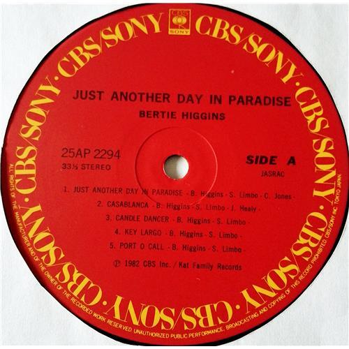 Картинка  Виниловые пластинки  Bertie Higgins – Just Another Day In Paradise / 25AP 2294 в  Vinyl Play магазин LP и CD   07360 4 