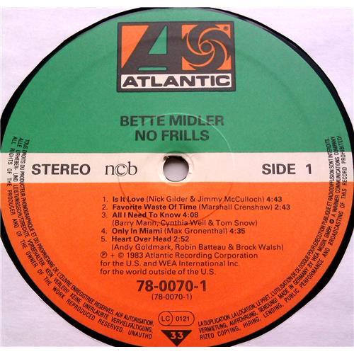 Картинка  Виниловые пластинки  Bette Midler – No Frills / 78-0070-1 в  Vinyl Play магазин LP и CD   06455 4 