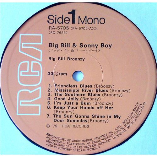 Картинка  Виниловые пластинки  Big Bill Broonzy & Sonny Boy Williamson – Big Bill & Sonny Boy / RA-5705 в  Vinyl Play магазин LP и CD   05693 4 