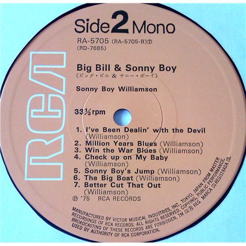 Картинка  Виниловые пластинки  Big Bill Broonzy & Sonny Boy Williamson – Big Bill & Sonny Boy / RA-5705 в  Vinyl Play магазин LP и CD   05693 5 