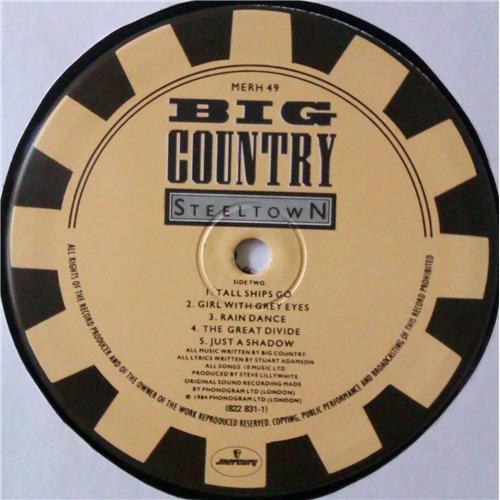  Vinyl records  Big Country – Steeltown / MERH 49 picture in  Vinyl Play магазин LP и CD  04426  7 