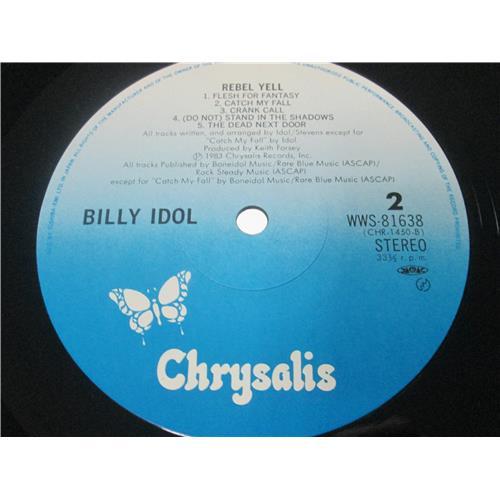 Картинка  Виниловые пластинки  Billy Idol – Rebel Yell / WWS-81638 в  Vinyl Play магазин LP и CD   03857 3 