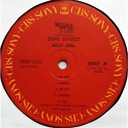 Картинка  Виниловые пластинки  Billy Joel – 52nd Street / 25AP 1152 в  Vinyl Play магазин LP и CD   07449 6 