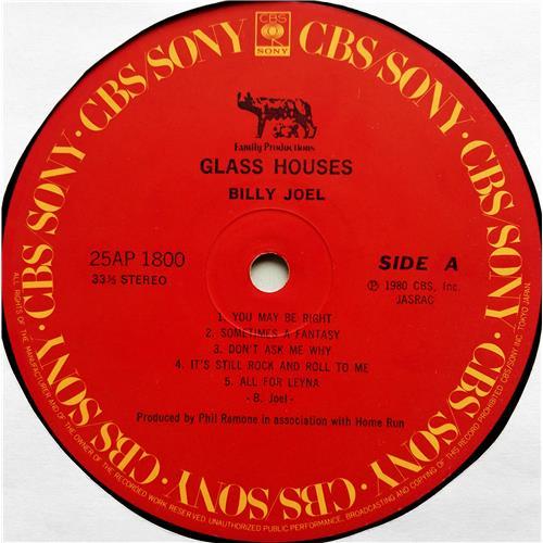 Картинка  Виниловые пластинки  Billy Joel – Glass Houses / 25AP1800 в  Vinyl Play магазин LP и CD   07638 6 