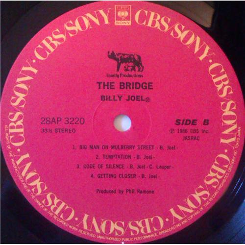 Картинка  Виниловые пластинки  Billy Joel – The Bridge / 28AP 3220 в  Vinyl Play магазин LP и CD   04138 6 