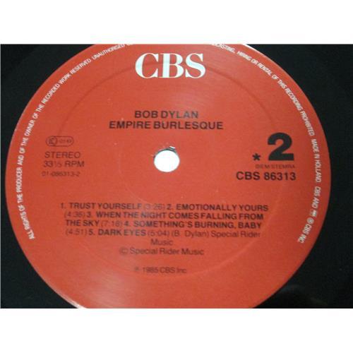  Vinyl records  Bob Dylan – Empire Burlesque / CBS 86313 picture in  Vinyl Play магазин LP и CD  01597  5 
