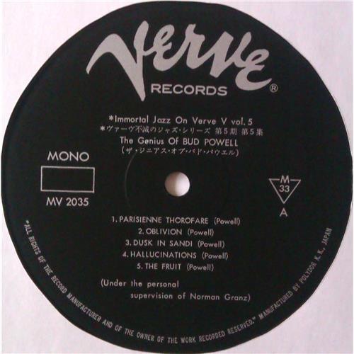 Картинка  Виниловые пластинки  Bud Powell – The Genius Of Bud Powell / MV 2035 в  Vinyl Play магазин LP и CD   04540 2 
