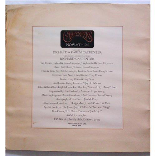 Картинка  Виниловые пластинки  Carpenters – Now & Then / GP-220 в  Vinyl Play магазин LP и CD   04433 2 