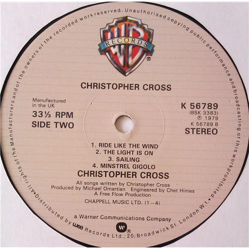 Картинка  Виниловые пластинки  Christopher Cross – Christopher Cross / K 56789 в  Vinyl Play магазин LP и CD   05625 5 
