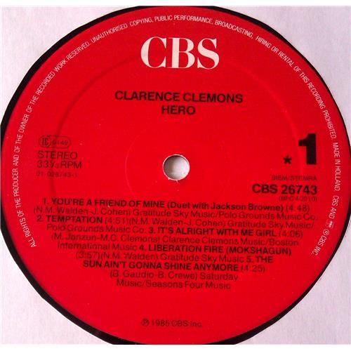 Картинка  Виниловые пластинки  Clarence Clemons – Hero / CBS 26743 в  Vinyl Play магазин LP и CD   05855 4 