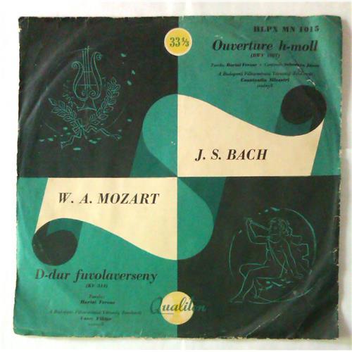  Vinyl records  Constantin Silvestri – J.S. Bach: Ouverture H-Moll, W.A.Mozart: D-Dur Fuvolaverseny / LPX 1015 in Vinyl Play магазин LP и CD  05606 