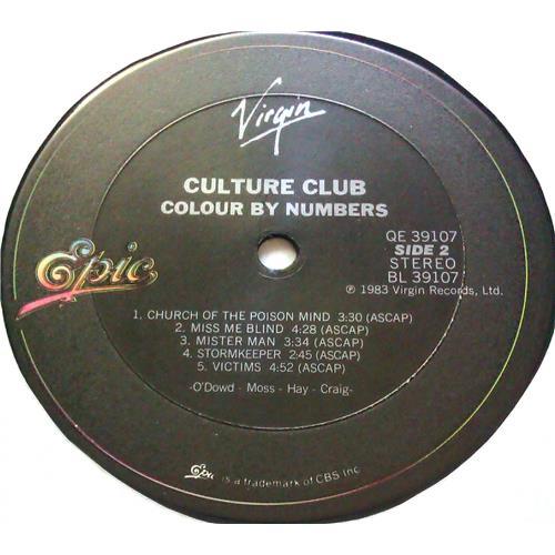 Картинка  Виниловые пластинки  Culture Club – Colour By Numbers / QE 39107 в  Vinyl Play магазин LP и CD   05579 5 