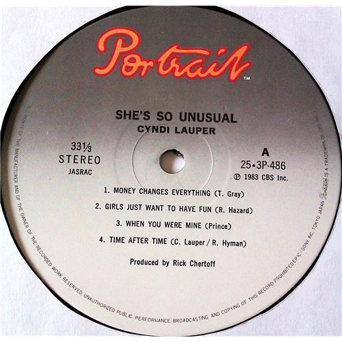 Картинка  Виниловые пластинки  Cyndi Lauper – She's So Unusual / 25.3P-486 в  Vinyl Play магазин LP и CD   07071 4 