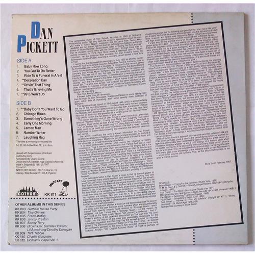  Vinyl records  Dan Pickett – 1949 Country Blues / KK 811 picture in  Vinyl Play магазин LP и CD  05691  1 