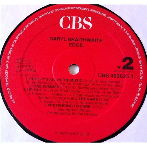  Vinyl records  Daryl Braithwaite – Edge / 462625 1 picture in  Vinyl Play магазин LP и CD  06975  3 