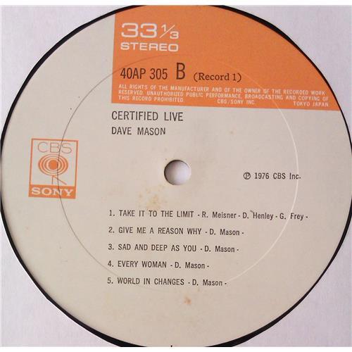 Картинка  Виниловые пластинки  Dave Mason – Certified Live / 40AP 305-6 в  Vinyl Play магазин LP и CD   05594 9 