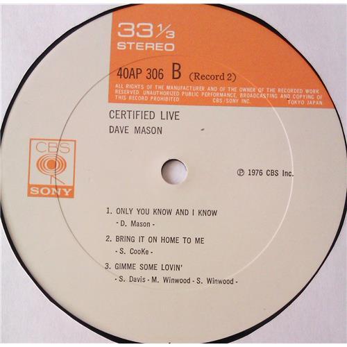 Картинка  Виниловые пластинки  Dave Mason – Certified Live / 40AP 305-6 в  Vinyl Play магазин LP и CD   05594 11 