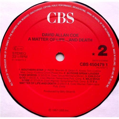  Vinyl records  David Allan Coe – A Matter Of Life... And Death / 450479 1 picture in  Vinyl Play магазин LP и CD  06527  5 