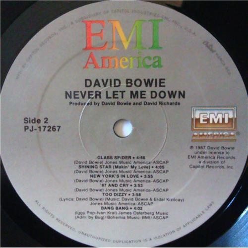 Картинка  Виниловые пластинки  David Bowie – Never Let Me Down / PJ-17267 в  Vinyl Play магазин LP и CD   04194 5 